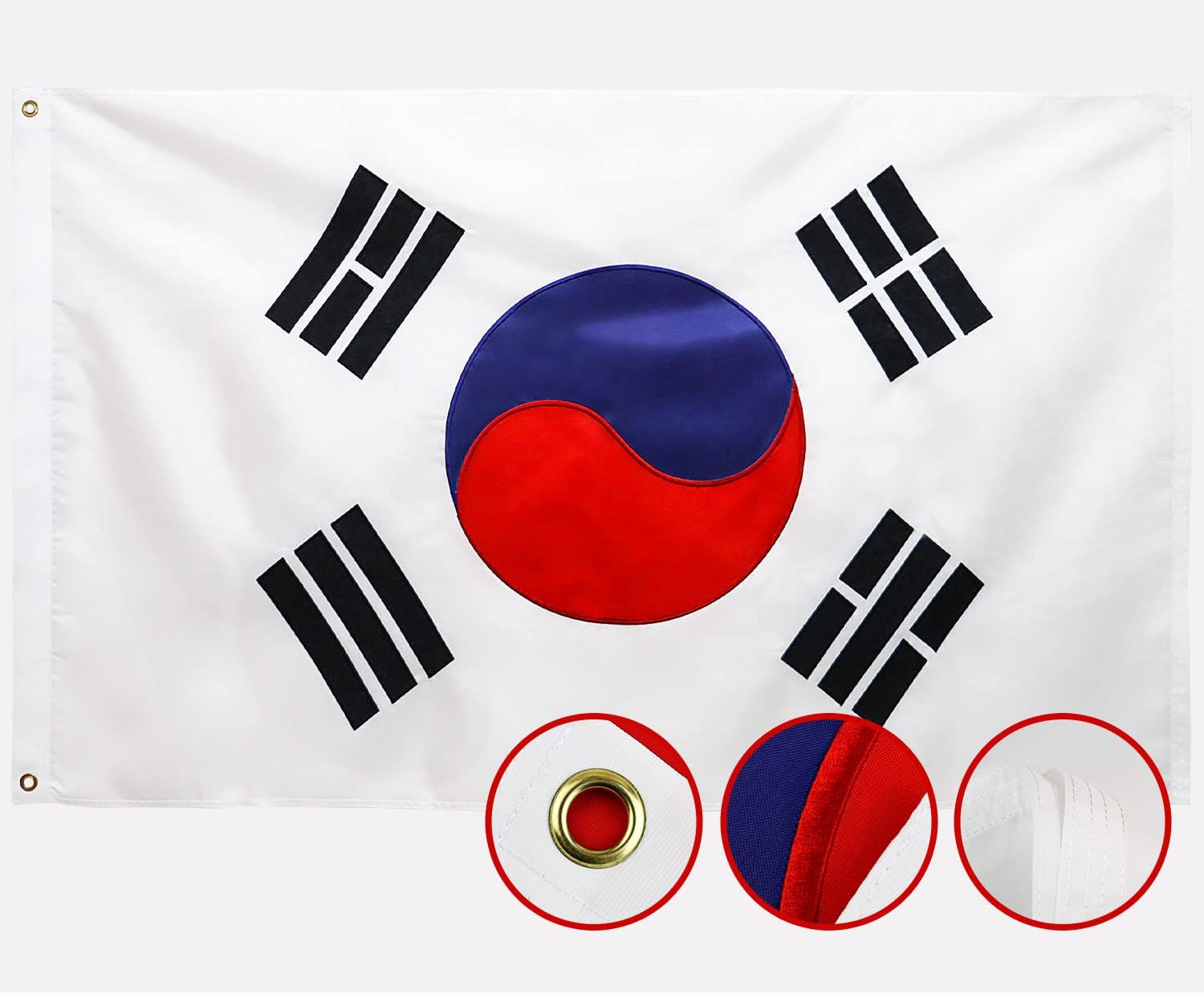 贡井韩国国旗 3x5ft